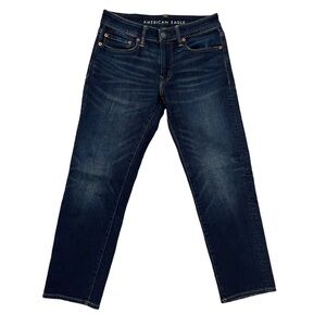 American Eagle Dark Wash‎ Slim Straight Flex + Denim Jeans size 28
